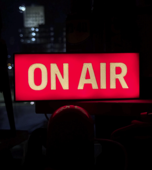 On Air sign