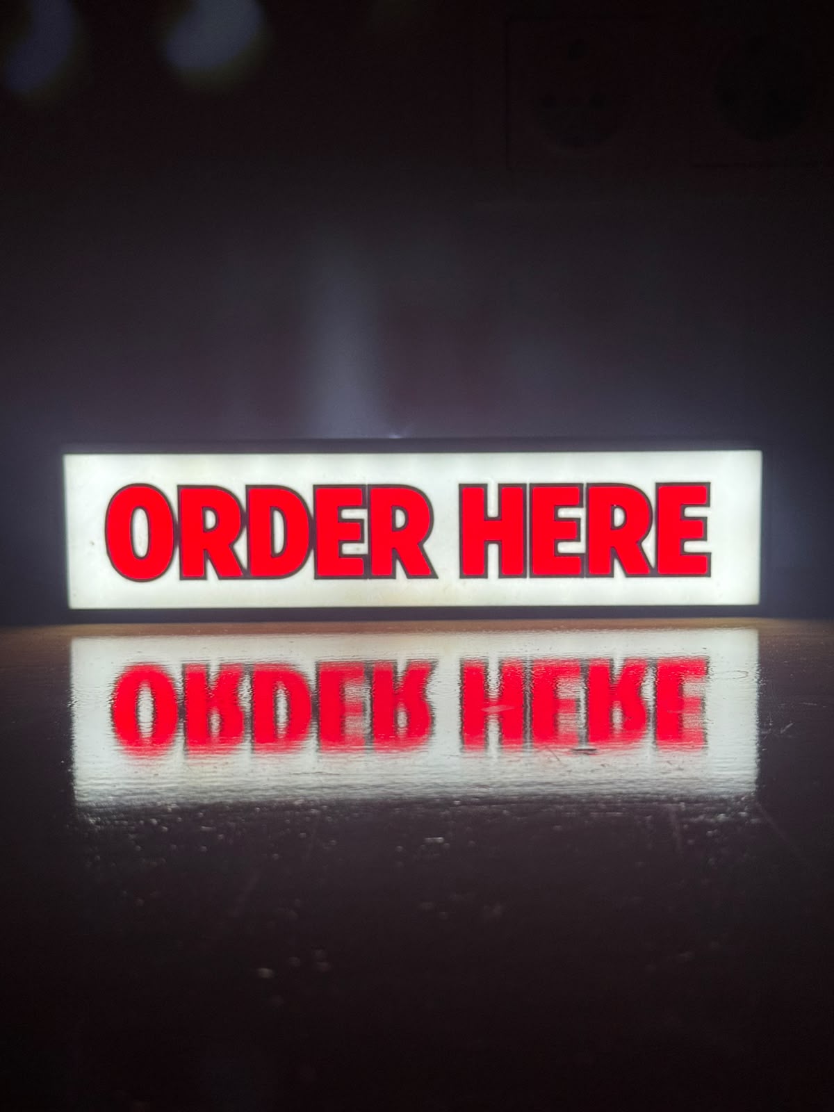 Order point lightbox