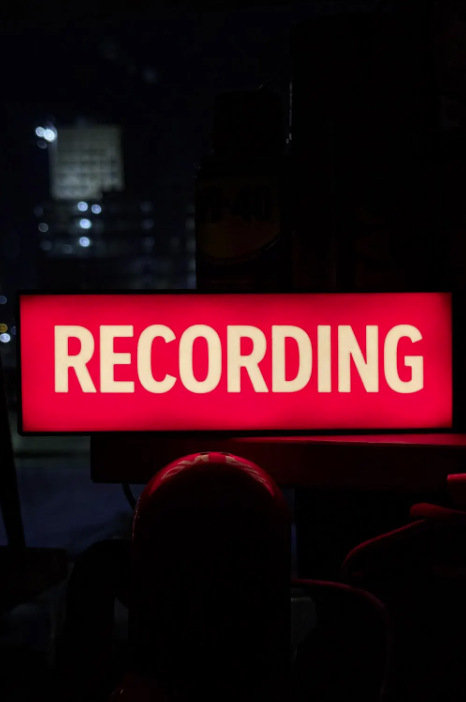 Recording sign